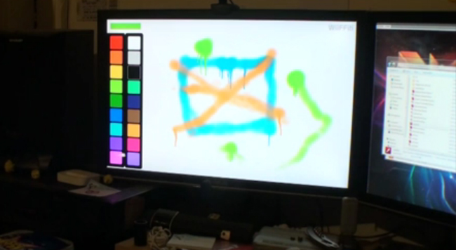 WiiFFiti – A WiiFlash experiment