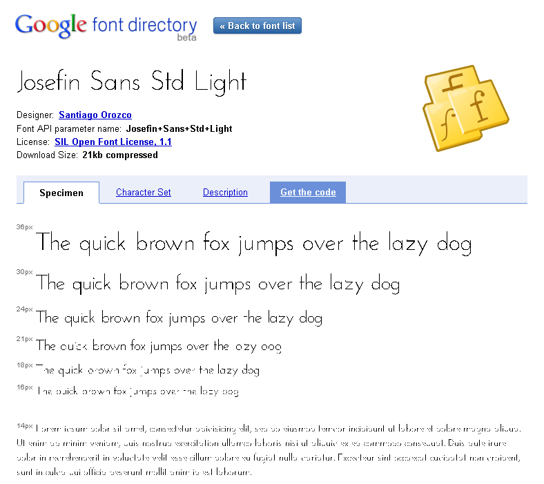 Google Fonts API – It’s good and bad