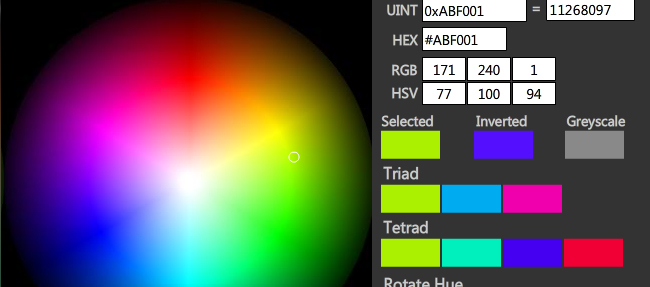 AS3 Uint Colour Util – Update: Now with source
