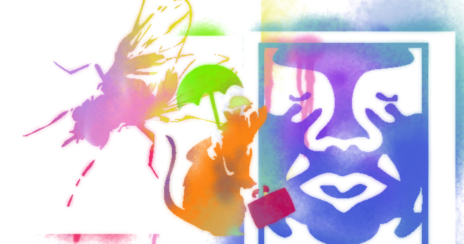 Spray Paint stenciling in Flash