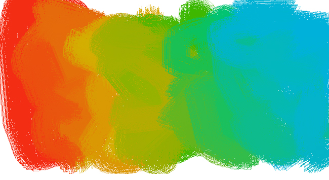 Javascript and Canvas wet paint mixing
